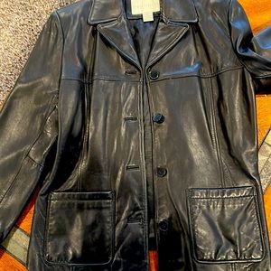 Leather jacket
